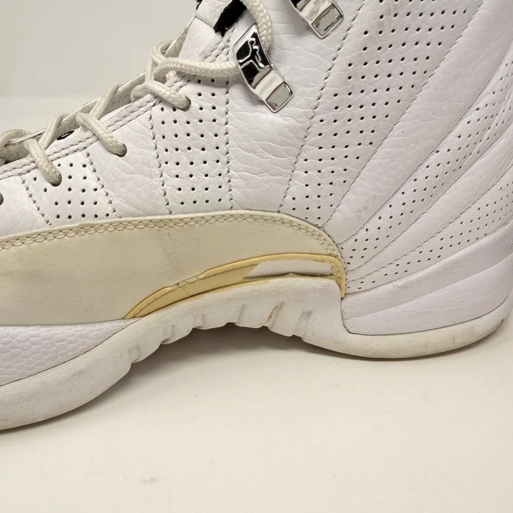 Vintage Air Jordan 12 Retro‎ Rising Sun White Red 130690-163 Sz 10.5 2009